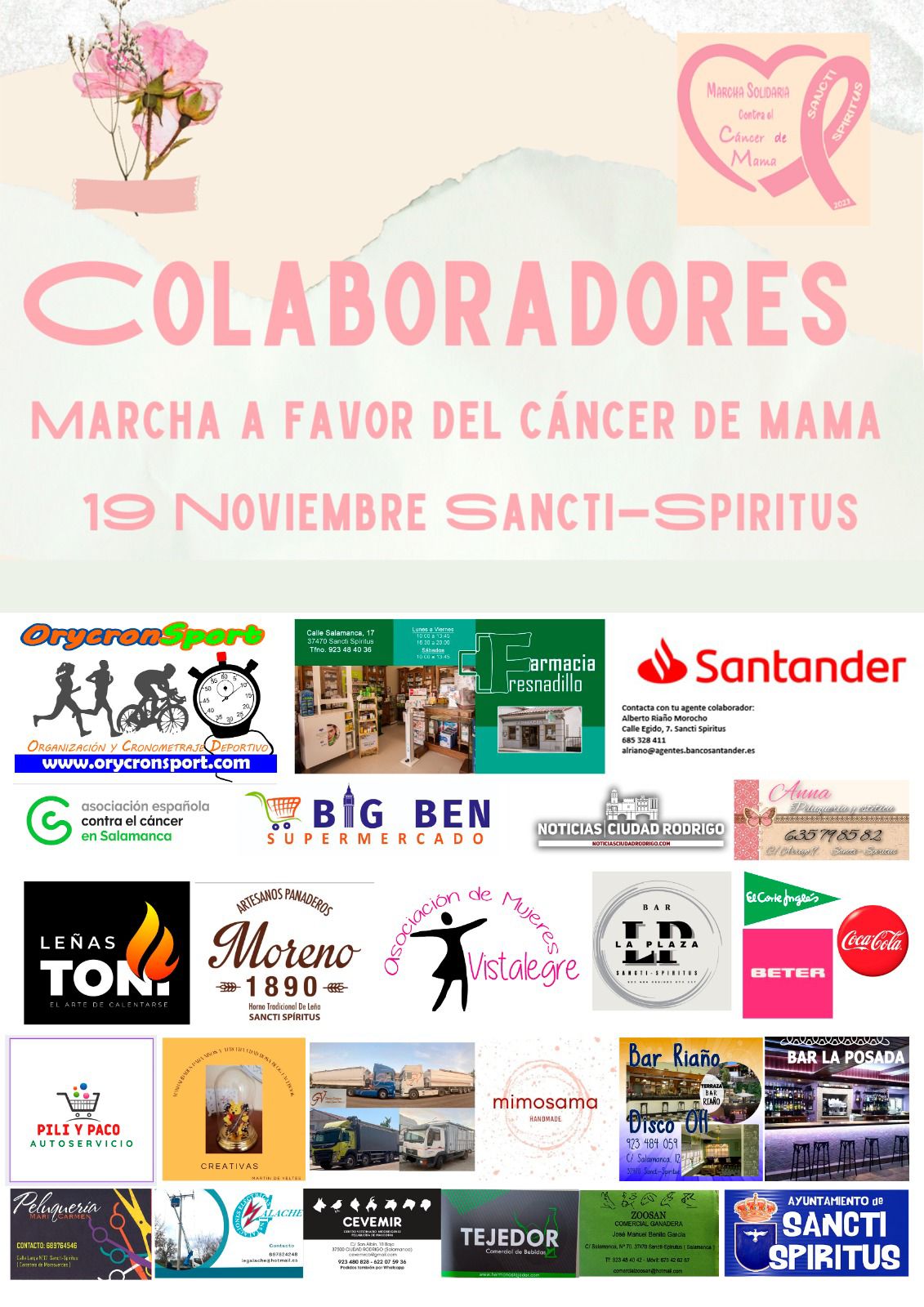 Este 19 de noviembre Sancti Spiritus se moviliza contra el cáncer de mama